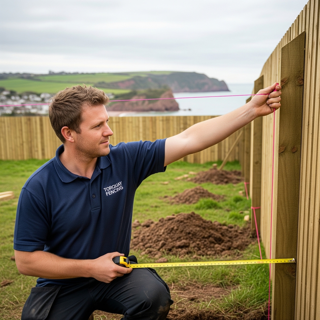 The Professional Fencer's Most Important Tool When Installing Fences in Torbay